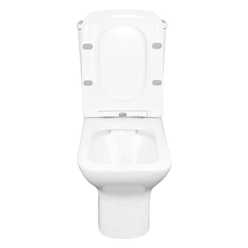 Унитаз-компакт напольный AZARIO Fresco AZ-8302 глянцевый белый