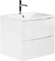 Тумба с раковиной BelBagno Acqua 60 подвесная, bianco lucido