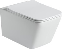 Унитаз подвесной SantiLine SL-5007T-MW белый матовый