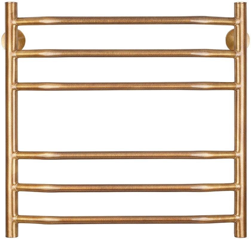 Полотенцесушитель водяной Secado Агата 2 65x55 см, бронза, лесенка, латунь