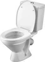 Унитаз-компакт напольный Santek Лига 1WH302197 косой выпуск Унитаз-компакт напольный Santek Лига 1WH302197 косой выпуск