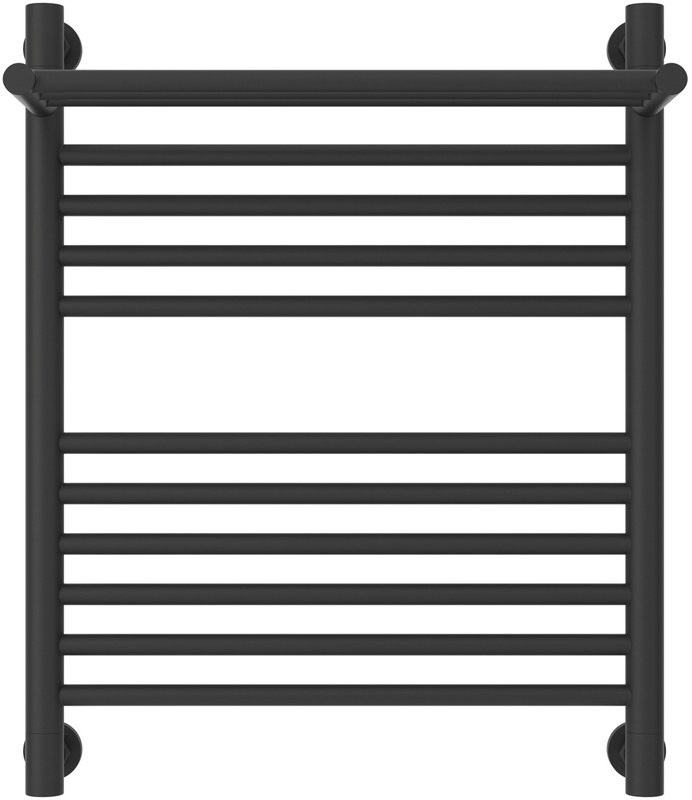 Полотенцесушитель водяной Сунержа Богема 1П + 60x50, темный титан муар, с полкой