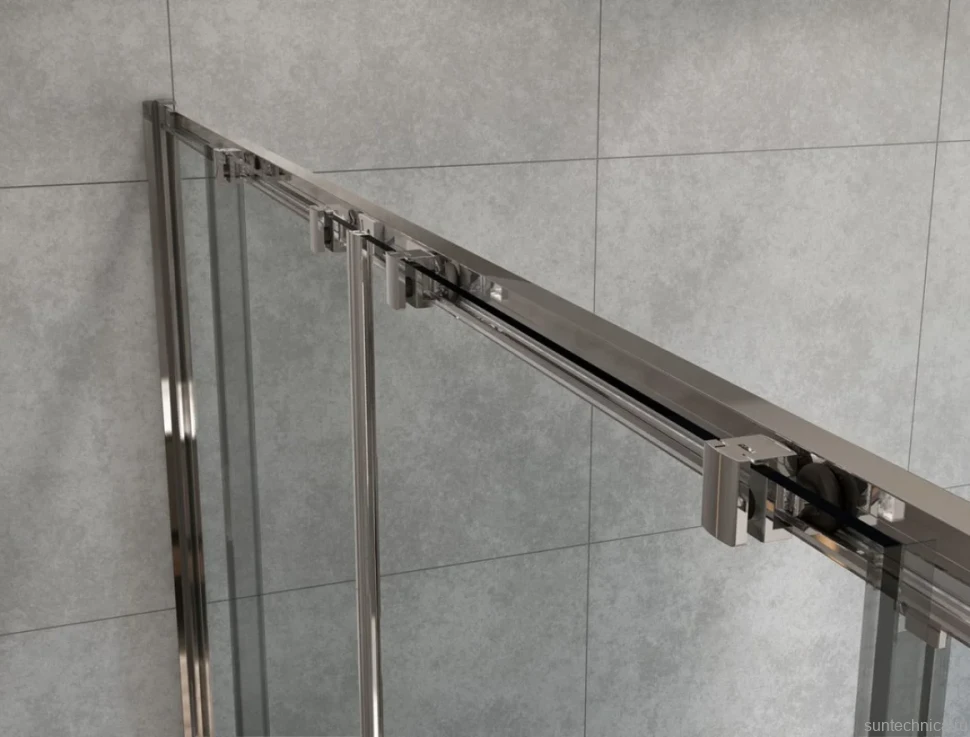 Душевой уголок Vincea Garda VSR-1G29017CL 170x90 см, профиль хром, стекло прозрачное