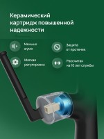 Смеситель для кухни Domaci Римини D569182BK черный