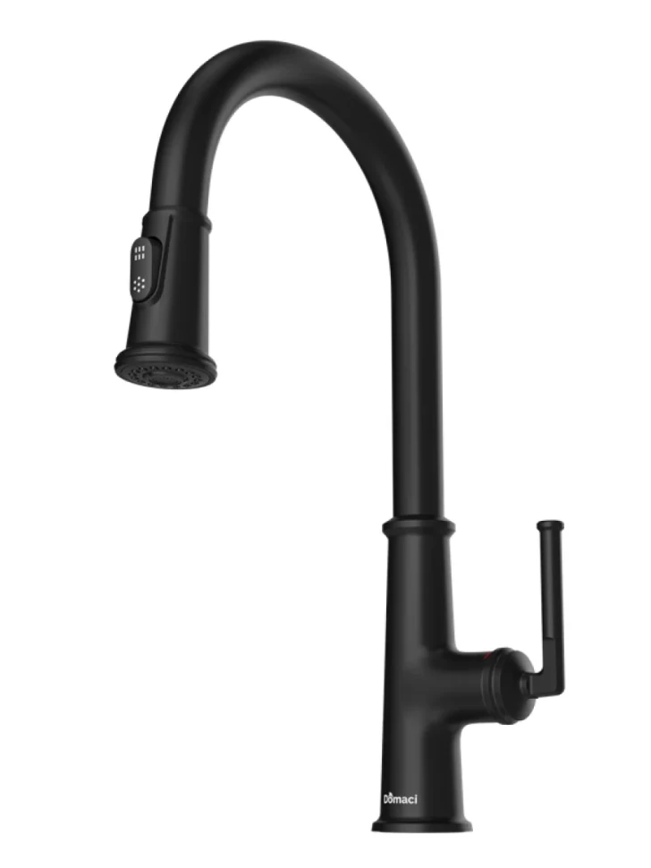 Смеситель для кухни Domaci Римини D569182BK черный