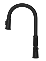 Смеситель для кухни Domaci Римини D569182BK черный