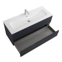 Мебель для ванной комнаты Cezares Duet 120 grafito, раковина Cezares CZR-8073-120