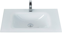 Мебель для ванной комнаты BelBagno Kraft 80 напольная, bianco opaco, раковина BB810/465-LV-VTR-BL
