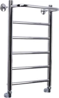 Полотенцесушитель водяной Comfysan Capri W-6 60х40 60x45 см, хром, лесенка