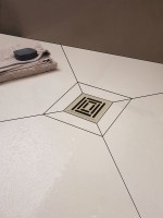 Душевой трап Berges Platz Uno 090069, 10x10 см