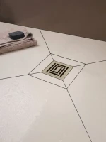 Душевой трап Berges Platz Uno 090069, 10x10 см