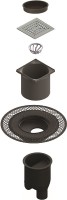 Душевой трап Berges Platz Uno 090069, 10x10 см