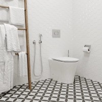 Унитаз приставной напольный Ceruttispa Adige F 8907 безободковый, с микролифтом