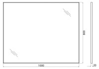 Мебель для ванной комнаты BelBagno Vittoria 100 подвесная, bianco opaco, черная матовая раковина