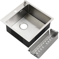 Мойка кухонная Melana ProfLine R5050H в комплекте с дозатором и коландером, сатин