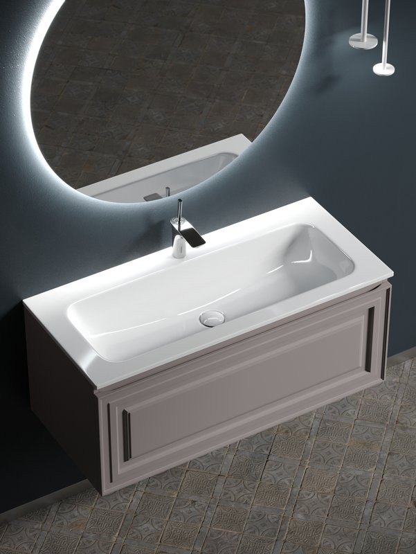 Тумба с раковиной Sancos Very 100 doha soft