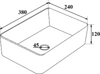 Мебель для ванной комнаты Runo Бари Микра 40 белая, раковина Duo 40