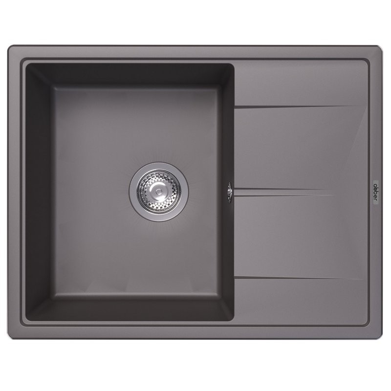Мойка кухонная Abber Quarz AQ2903G матовая серая