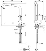 Смеситель для кухни Ideal Standard Ceralook BC178AA
