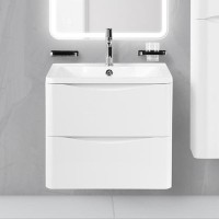 Тумба под раковину BelBagno Acqua 70 подвесная, bianco lucido