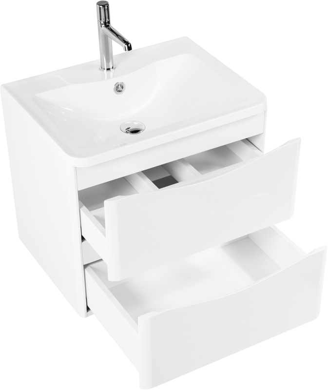 Тумба под раковину BelBagno Acqua 70 подвесная, bianco lucido