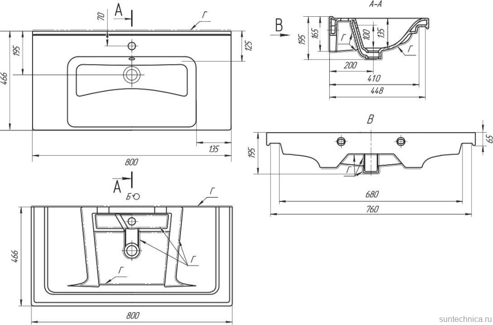 Тумба с раковиной Lemark Olivia 80 дуб кантри, белая глянцевая, раковина Гармония