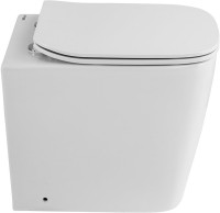 Унитаз приставной напольный BelBagno Albano BB120CBR безободковый, крышка BB903SC с микролифтом