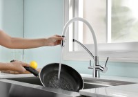 Комплект Мойка Paulmark Kroner PM215151-BS брашированная нержавеющая сталь + Смеситель Siegen Si213111-CRw хром, с гибким изливом + Измельчитель Bone Crusher BC 610-AS