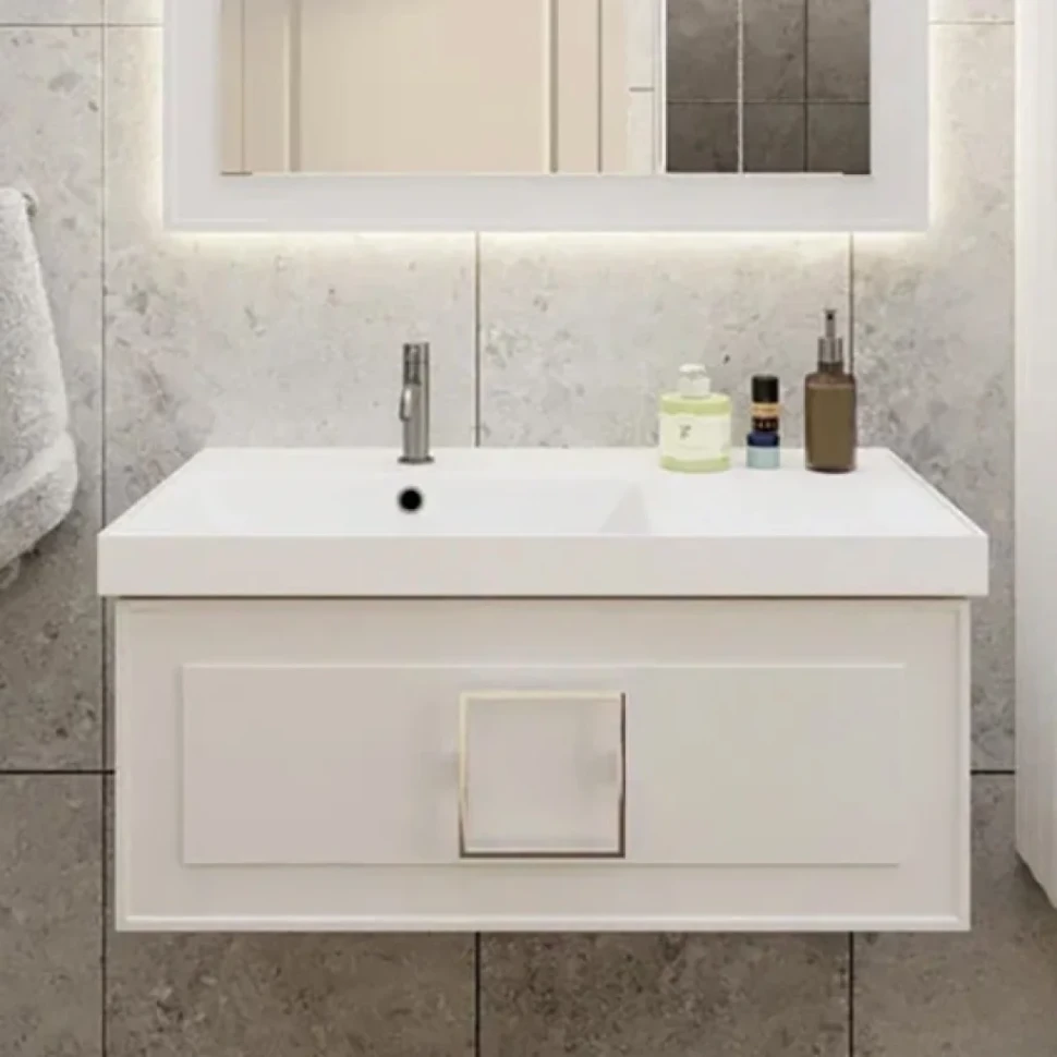 Тумба под раковину La Fenice Cubo 90 белая