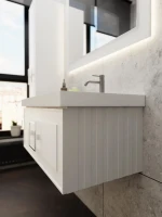 Тумба под раковину La Fenice Cubo 90 белая