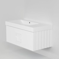 Тумба под раковину La Fenice Cubo 90 белая
