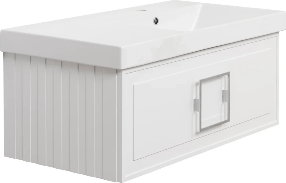 Тумба под раковину La Fenice Cubo 90 белая