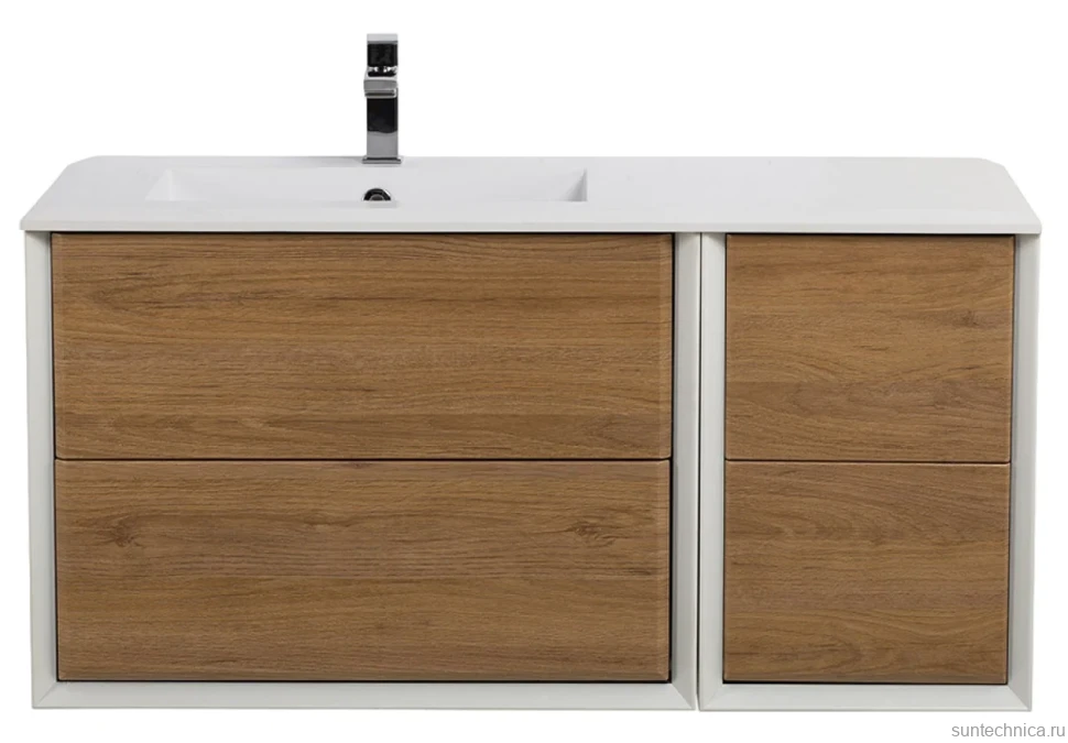 Тумба с раковиной Cezares Bellagio 106 L rovere tabacco
