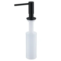 Дозатор для кухонной мойки Wasserkraft K-1699 матовый черный Дозатор для кухонной мойки Wasserkraft K-1699 матовый черный