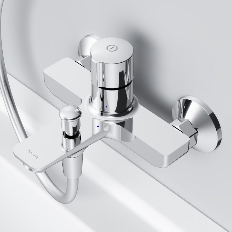 Смеситель для ванны с душем AM.PM X-Joy TouchReel F85A10500 хром