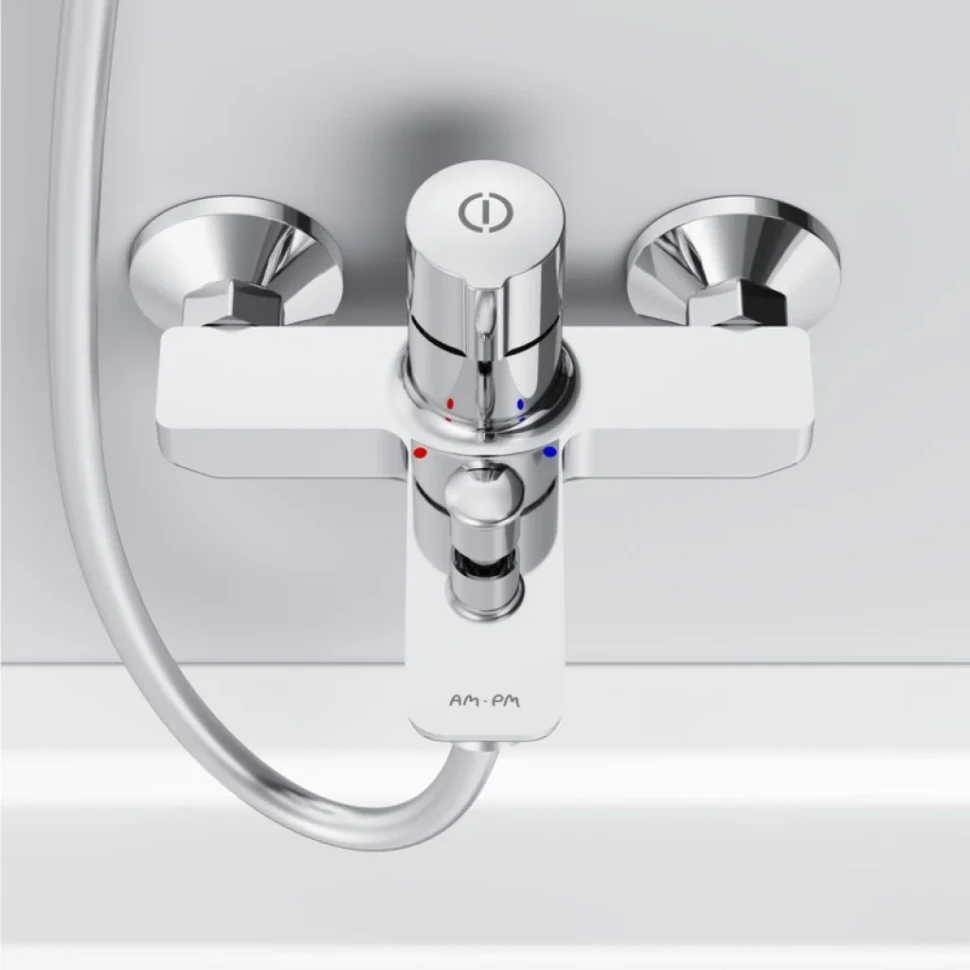 Смеситель для ванны с душем AM.PM X-Joy TouchReel F85A10500 хром