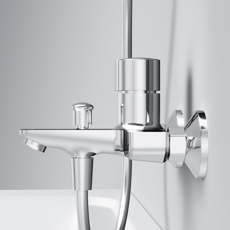 Смеситель для ванны с душем AM.PM X-Joy TouchReel F85A10500 хром