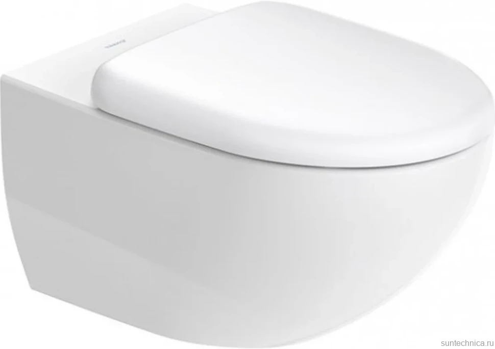 Комплект Унитаз подвесной Duravit Architec 45720900A1 + Система инсталляции для унитазов AlcaPlast Sadromodul AM101/1120-001 с кнопкой и шумоизоляцией