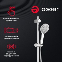 Душевая стойка Agger Thermo Thermo A2492200