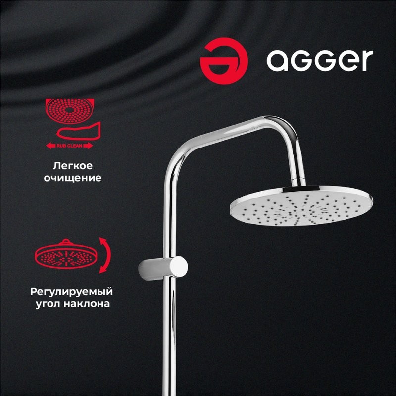 Душевая стойка Agger Thermo Thermo A2492200