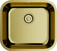 Комплект Мойка Omoikiri Omi 49-U/I-LG светлое золото + Измельчитель Nagare 750