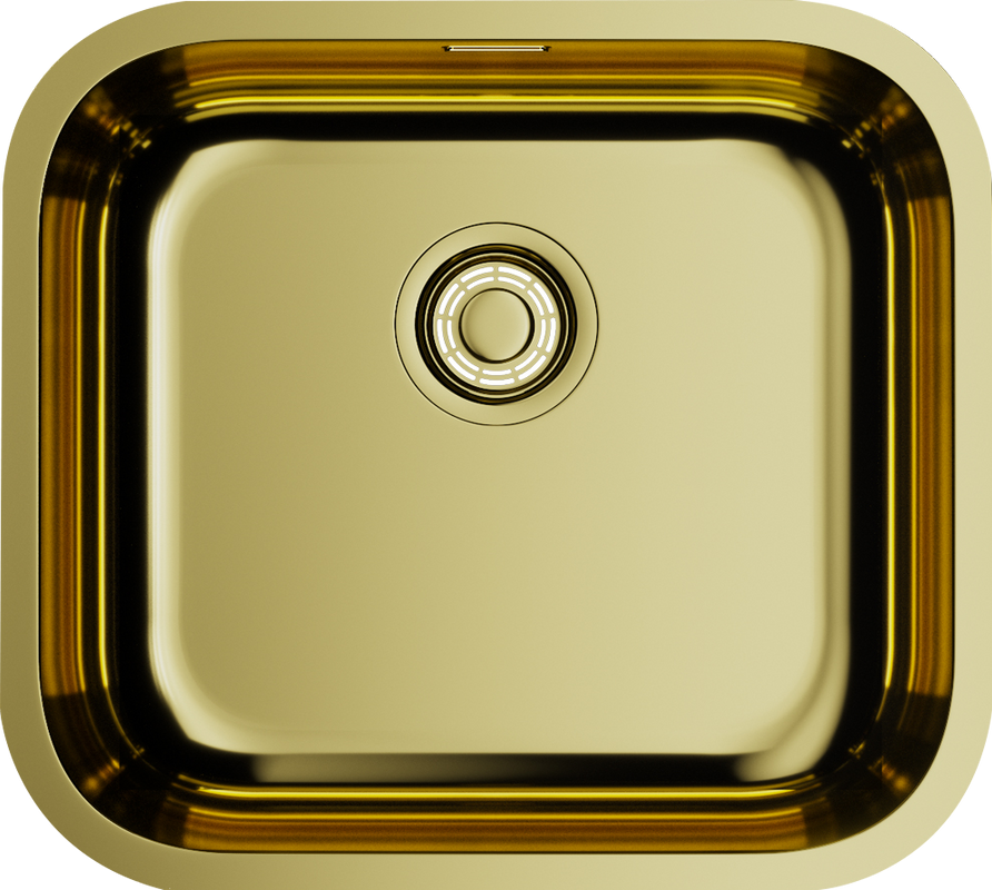 Комплект Мойка Omoikiri Omi 49-U/I-LG светлое золото + Измельчитель Nagare 750