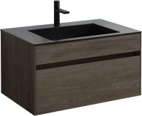 Мебель для ванной комнаты Vincea Chiara 80 темный дуб