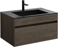 Мебель для ванной комнаты Vincea Chiara 80 темный дуб