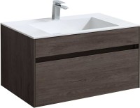 Мебель для ванной комнаты Vincea Chiara 80 темный дуб
