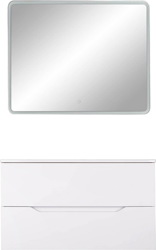 Мебель для ванной комнаты Orange Line 100 белая матовая