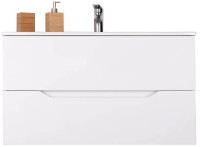 Мебель для ванной комнаты Orange Line 100 белая матовая