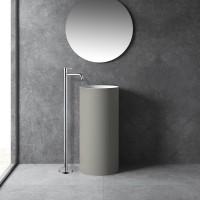 Напольный смеситель для раковины Abber Wasser Kreis AF8140 С ВНУТРЕННЕЙ ЧАСТЬЮ, хром Напольный смеситель для раковины Abber Wasser Kreis AF8140 С ВНУТРЕННЕЙ ЧАСТЬЮ, хром