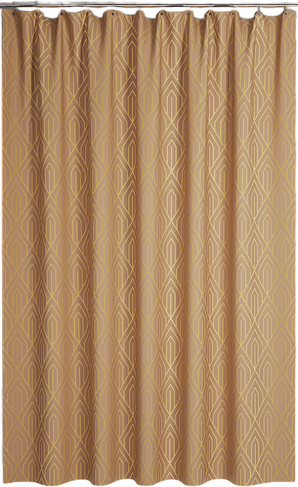 Штора для ванной IDDIS Base BG04P18i11 180х200, коричневая