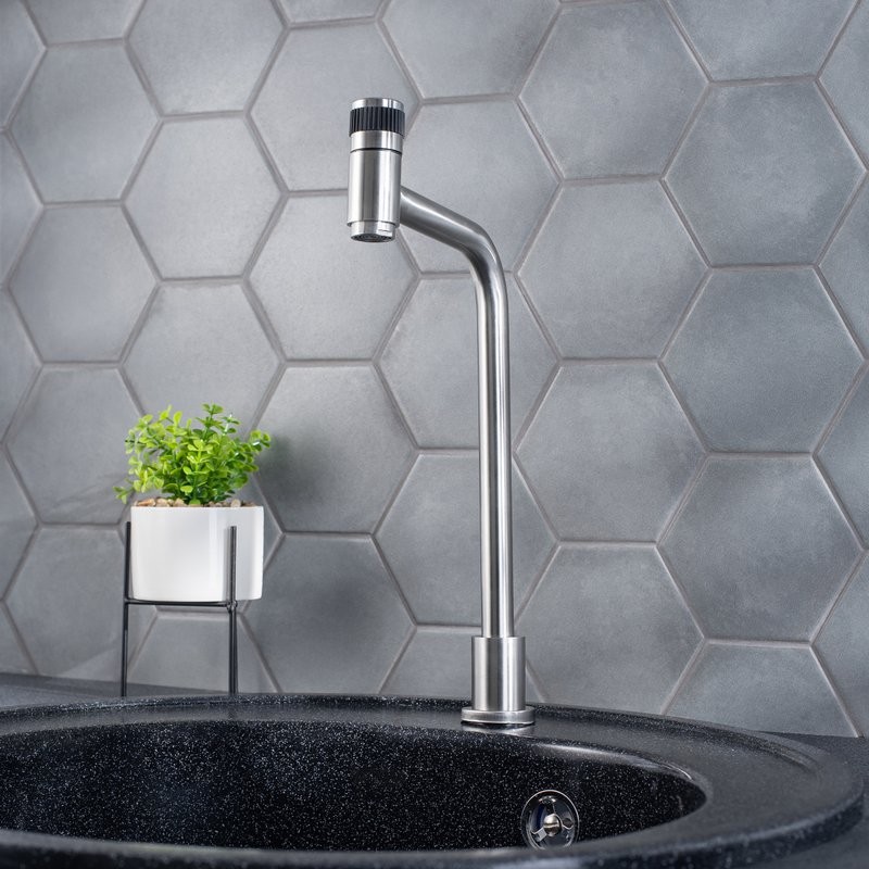 Кран РМС SUS124-270-1 нержавеющая сталь